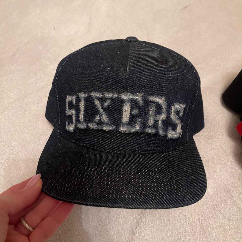 Sixers denim Mitchell & Ness SnapBack